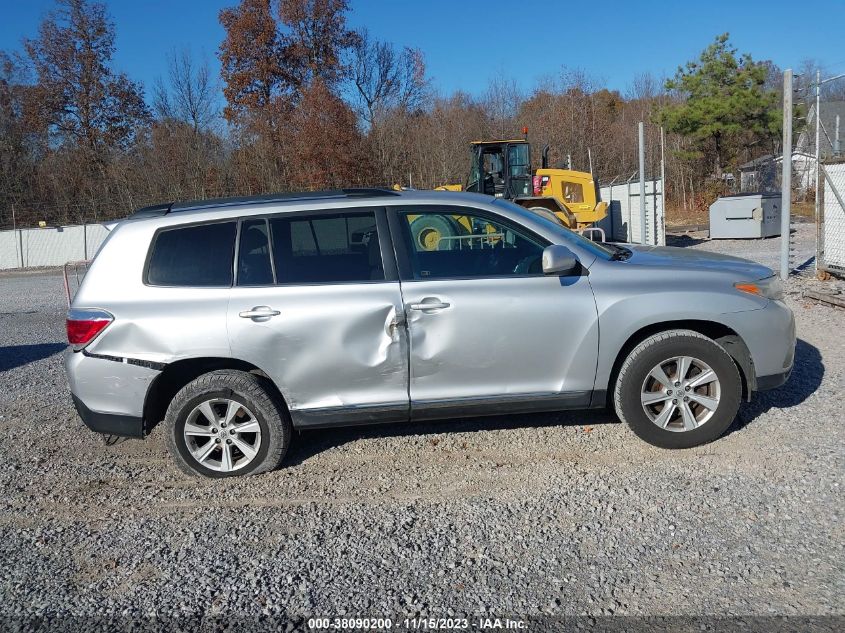 2013 TOYOTA HIGHLANDER BASE PLUS V6 - 5TDZK3EH3DS126521