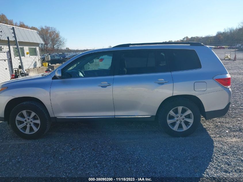 2013 TOYOTA HIGHLANDER BASE PLUS V6 - 5TDZK3EH3DS126521