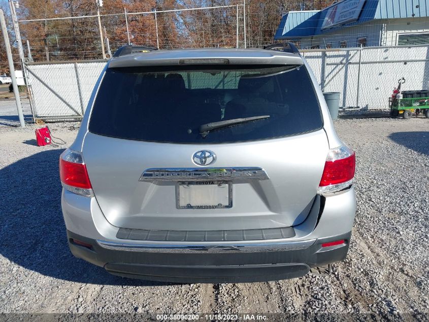 2013 TOYOTA HIGHLANDER BASE PLUS V6 - 5TDZK3EH3DS126521