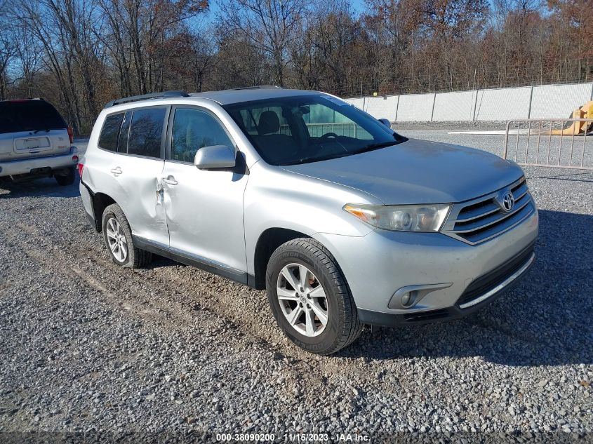 2013 TOYOTA HIGHLANDER BASE PLUS V6 - 5TDZK3EH3DS126521