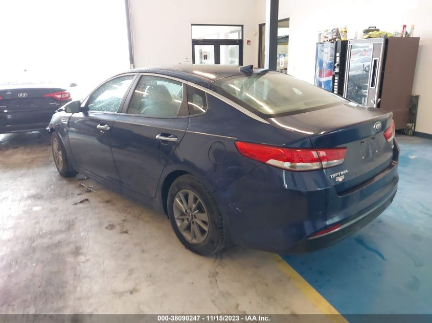 2016 KIA OPTIMA LX TURBO - 5XXGT4L1XGG072155