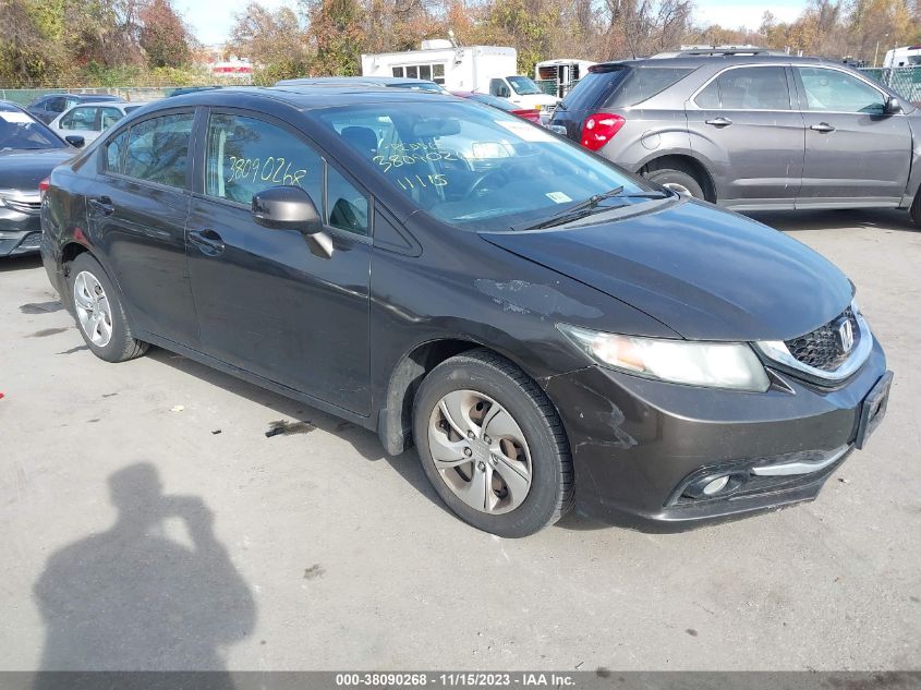 2013 HONDA CIVIC SDN EX - 19XFB2F89DE217153