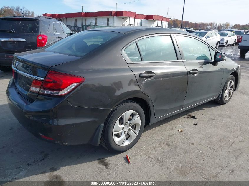 2013 HONDA CIVIC SDN EX - 19XFB2F89DE217153