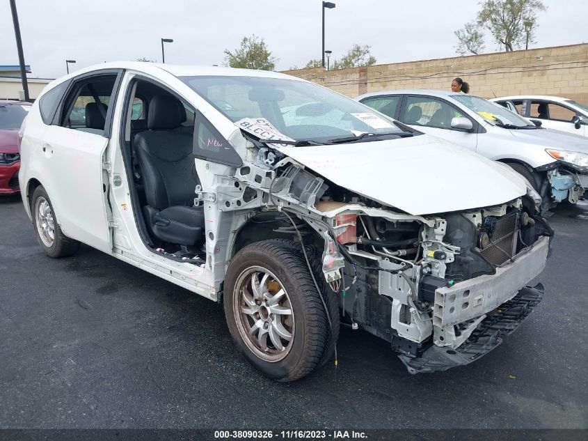 2015 TOYOTA PRIUS V TWO/FIVE/THREE/FOUR - JTDZN3EU0FJ020273