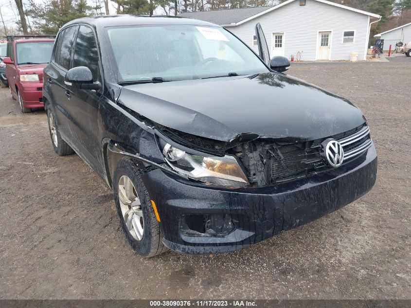 2013 VOLKSWAGEN TIGUAN S - WVGBV3AX9DW560945