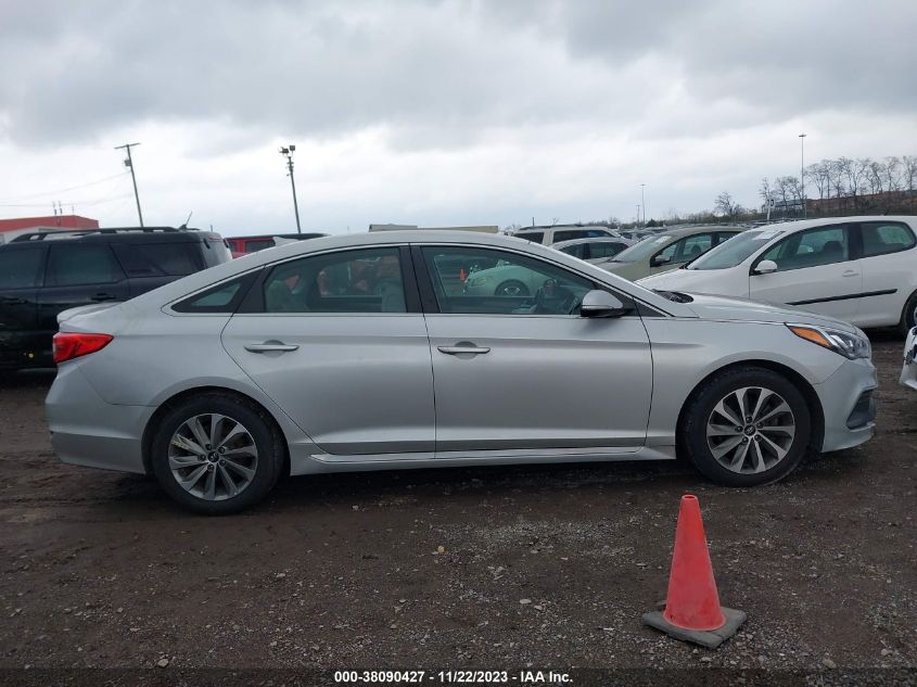 2015 HYUNDAI SONATA SPORT - 5NPE34AF9FH092387