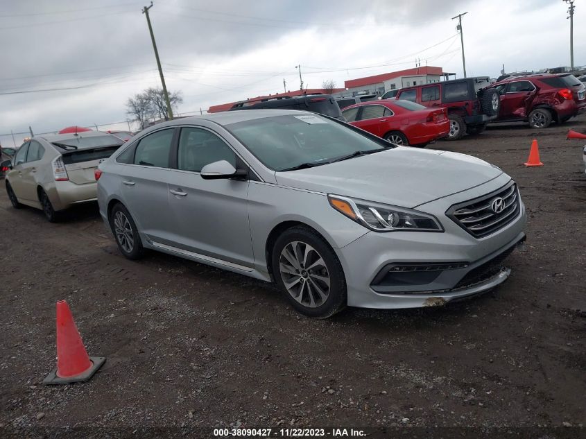 2015 HYUNDAI SONATA SPORT - 5NPE34AF9FH092387