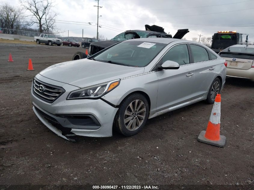 2015 HYUNDAI SONATA SPORT - 5NPE34AF9FH092387