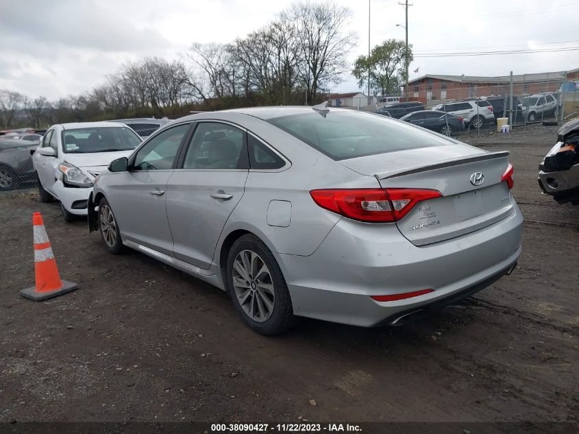 2015 HYUNDAI SONATA SPORT - 5NPE34AF9FH092387