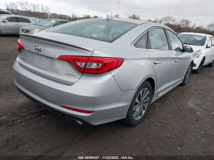 2015 HYUNDAI SONATA SPORT - 5NPE34AF9FH092387