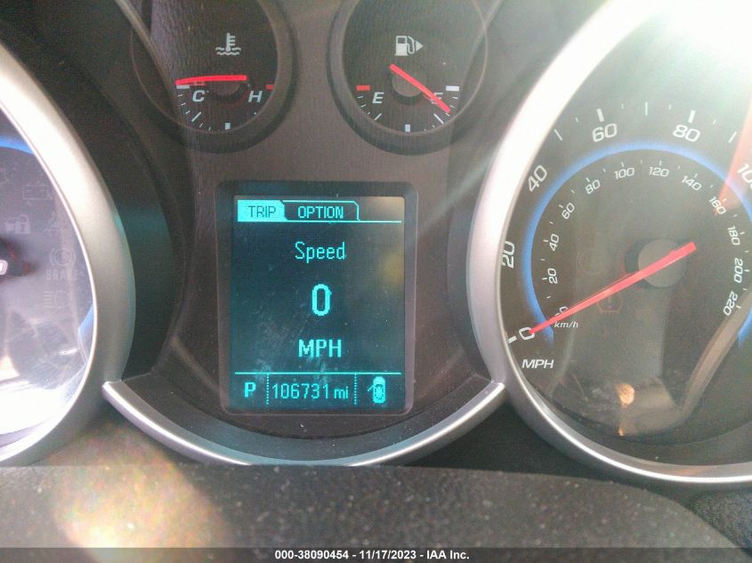 2015 CHEVROLET CRUZE 1LT AUTO - 1G1PC5SB8F7219556