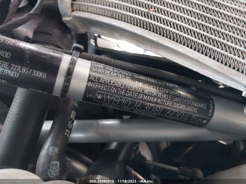 2020 BMW R 1250 RT - WB10J6308L6D04156