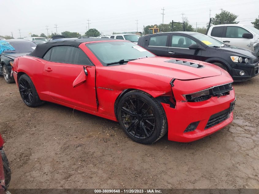 2015 CHEVROLET CAMARO 2SS - 2G1FK3DJXF9187845