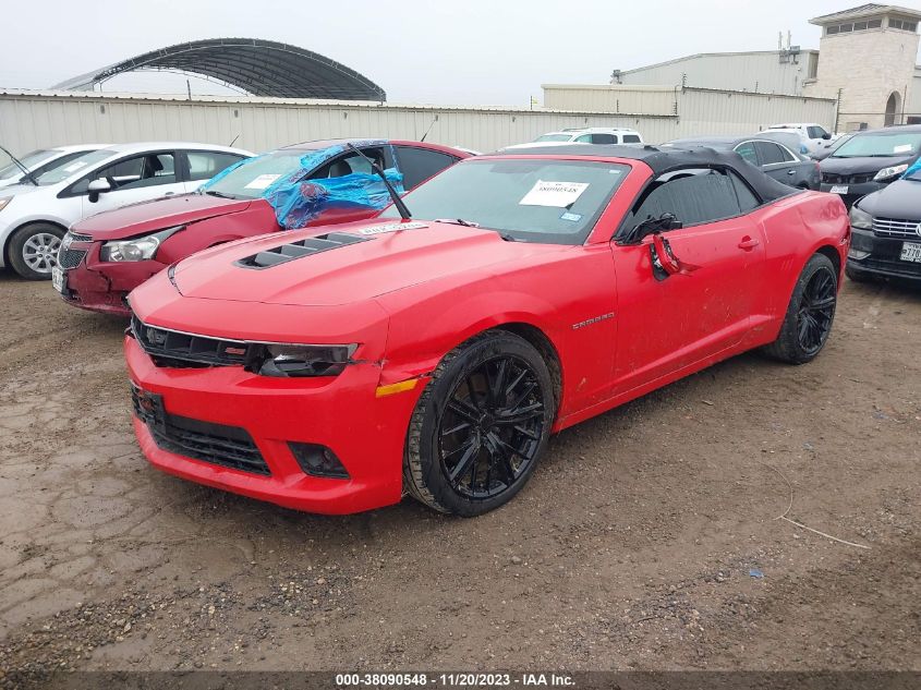 2015 CHEVROLET CAMARO 2SS - 2G1FK3DJXF9187845