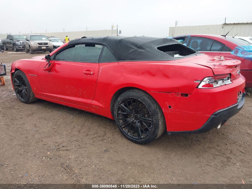 2015 CHEVROLET CAMARO 2SS - 2G1FK3DJXF9187845