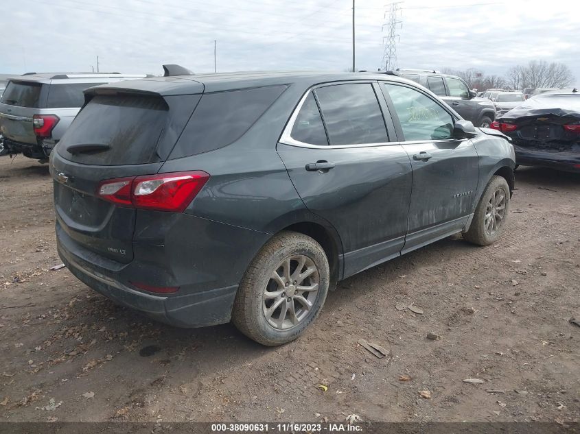 2021 CHEVROLET EQUINOX LT - 3GNAXUEV8ML379793