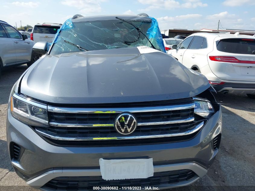 2021 VOLKSWAGEN ATLAS 3.6L V6 SE W/TECHNOLOGY - 1V2KR2CA0MC606335