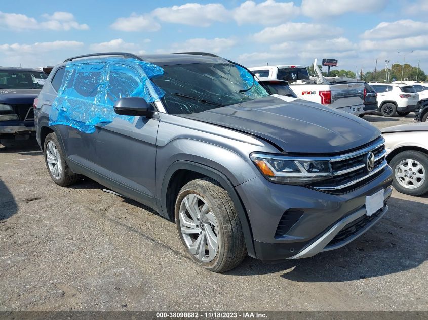 2021 VOLKSWAGEN ATLAS 3.6L V6 SE W/TECHNOLOGY - 1V2KR2CA0MC606335