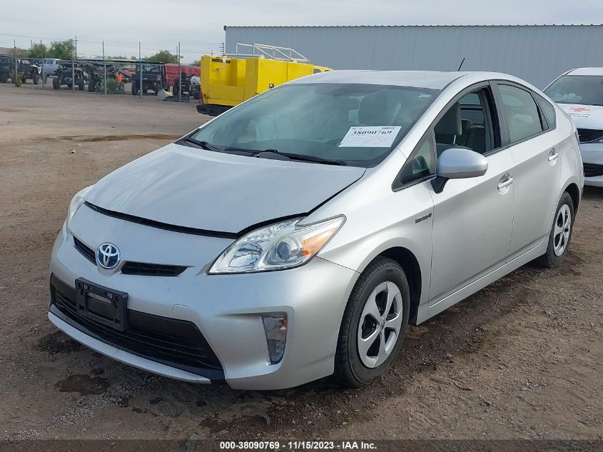 2014 TOYOTA PRIUS TWO - JTDKN3DU7E1753700