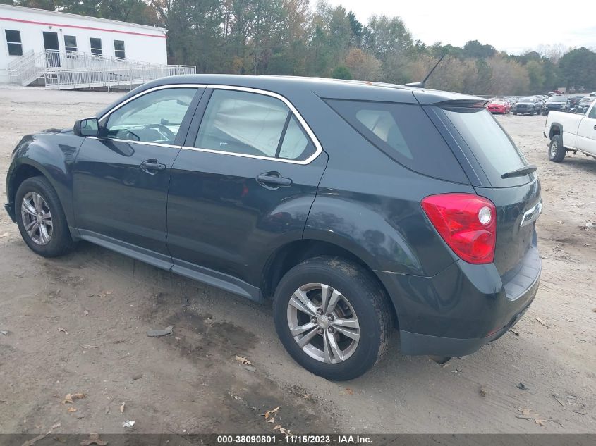 2013 CHEVROLET EQUINOX LS - 2GNALBEKXD1208650