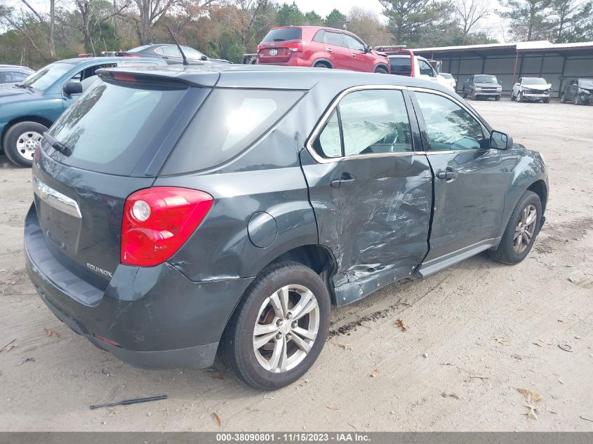 2013 CHEVROLET EQUINOX LS - 2GNALBEKXD1208650