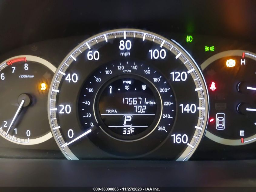 2013 HONDA ACCORD EX - 1HGCR2F74DA066619