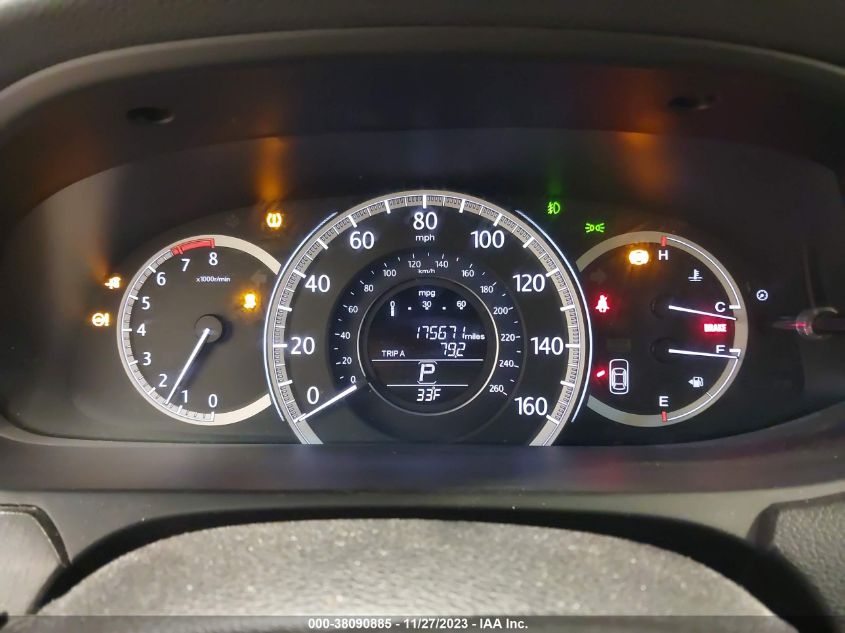 2013 HONDA ACCORD EX - 1HGCR2F74DA066619