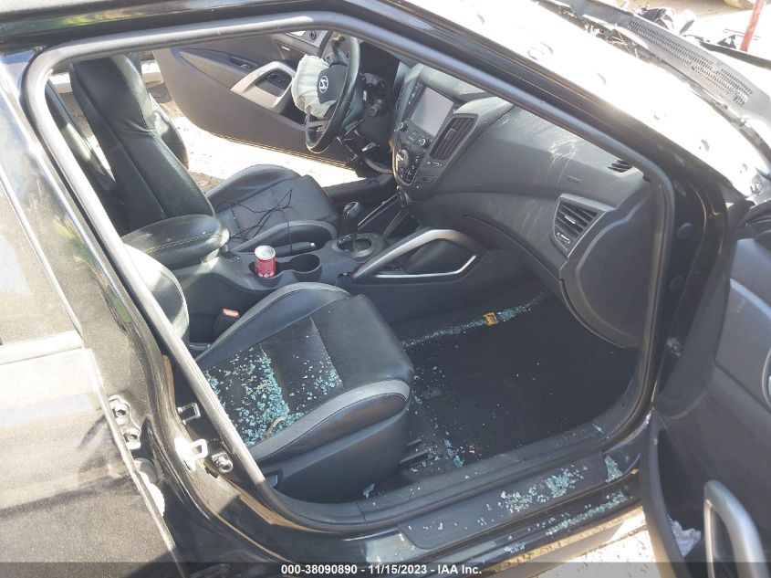 2016 HYUNDAI VELOSTER TURBO - KMHTC6AEXGU253374