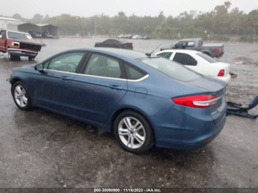 2018 FORD FUSION SE - 3FA6P0H78JR183470