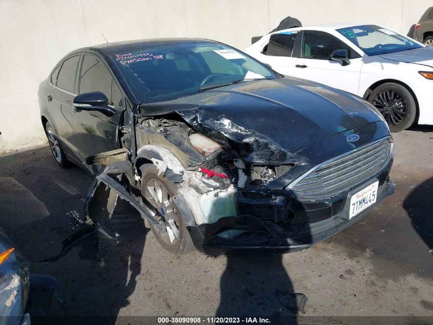 2017 FORD FUSION SE - 3FA6P0H77HR117485