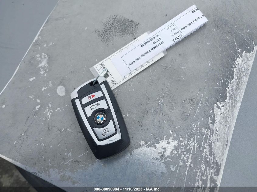2014 BMW 740I - WBAYA6C56ED144742