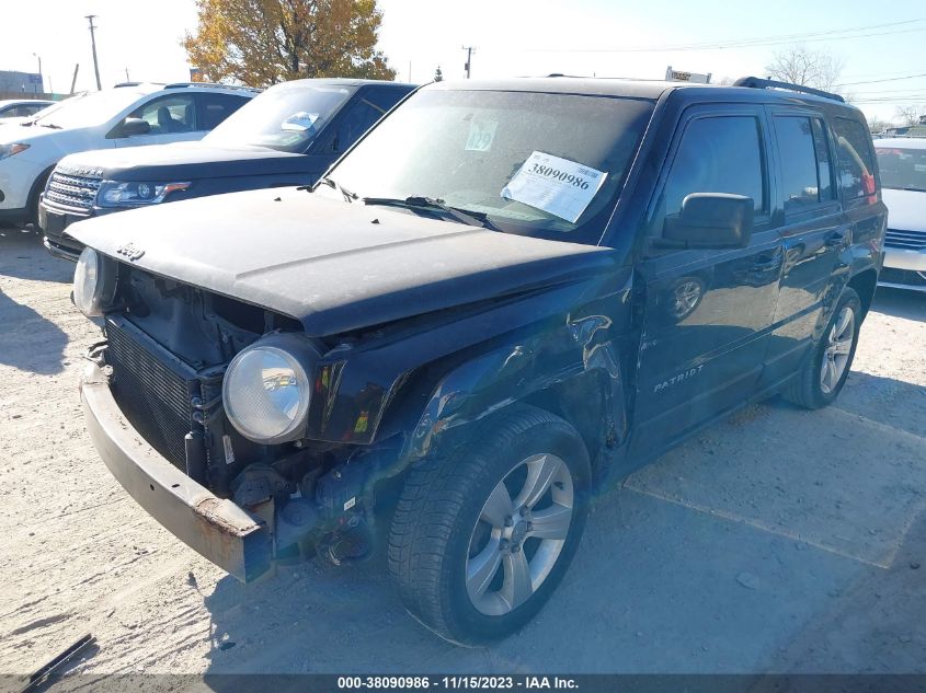 2014 JEEP PATRIOT LATITUDE - 1C4NJPFB5ED827786