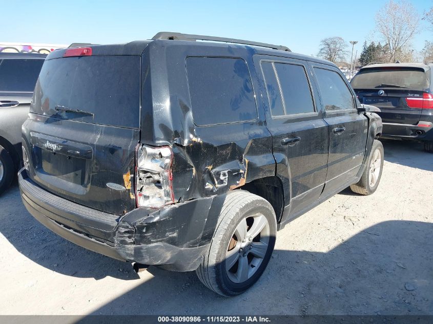 2014 JEEP PATRIOT LATITUDE - 1C4NJPFB5ED827786