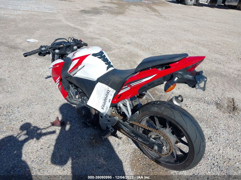 2015 HONDA CB500 F MLHPC4561F5200842