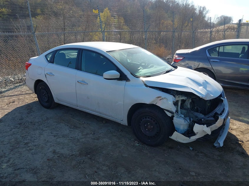 VIN 3N1AB7AP8JY302410 2018 NISSAN SENTRA S/SV/SR/SL