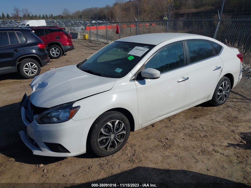 VIN 3N1AB7AP8JY302410 2018 NISSAN SENTRA S/SV/SR/SL