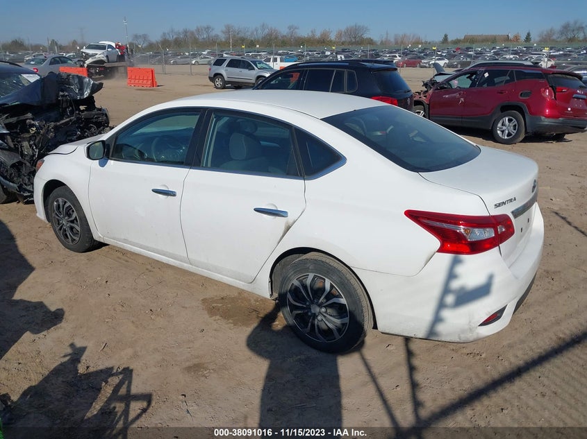 VIN 3N1AB7AP8JY302410 2018 NISSAN SENTRA S/SV/SR/SL
