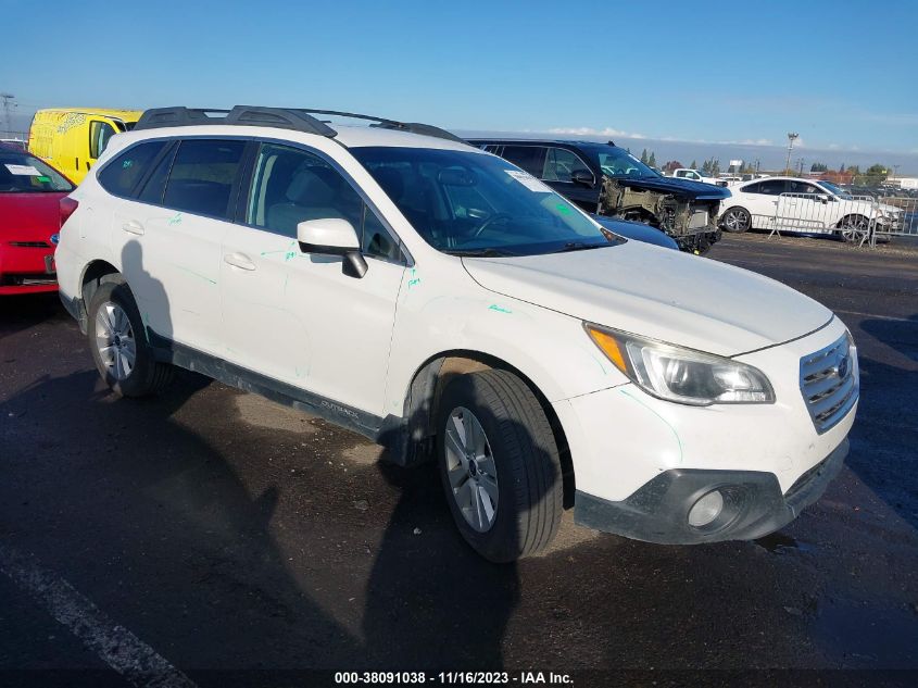 2015 SUBARU OUTBACK 2.5I PREMIUM - 4S4BSACC6F3239747