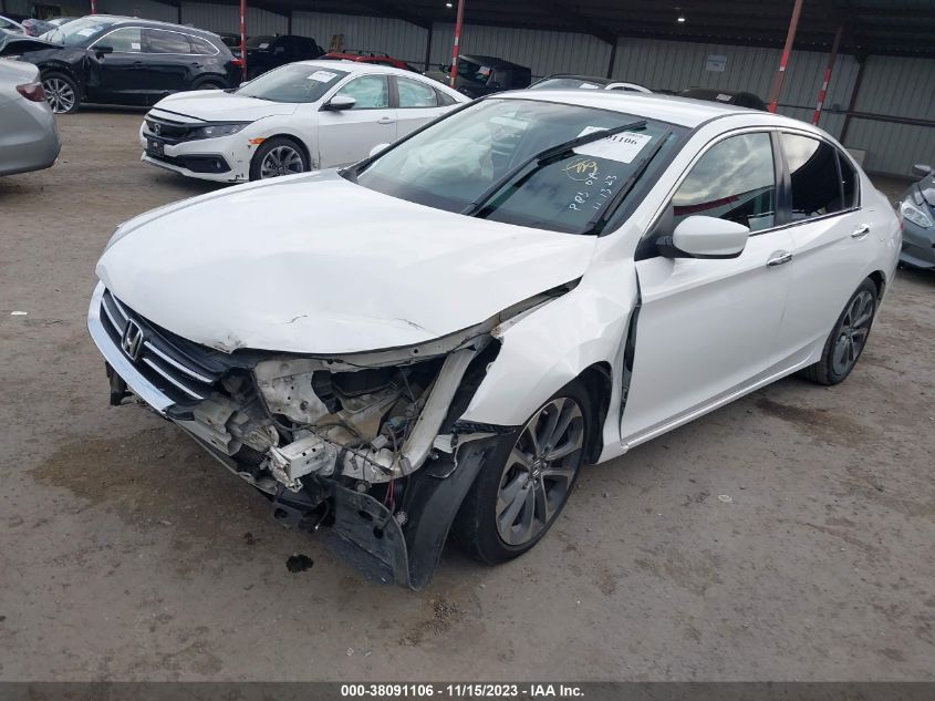 2015 HONDA ACCORD SPORT - 1HGCR2F50FA226707