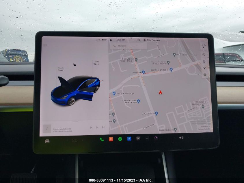 2019 TESLA MODEL 3 - 5YJ3E1EB2KF497474