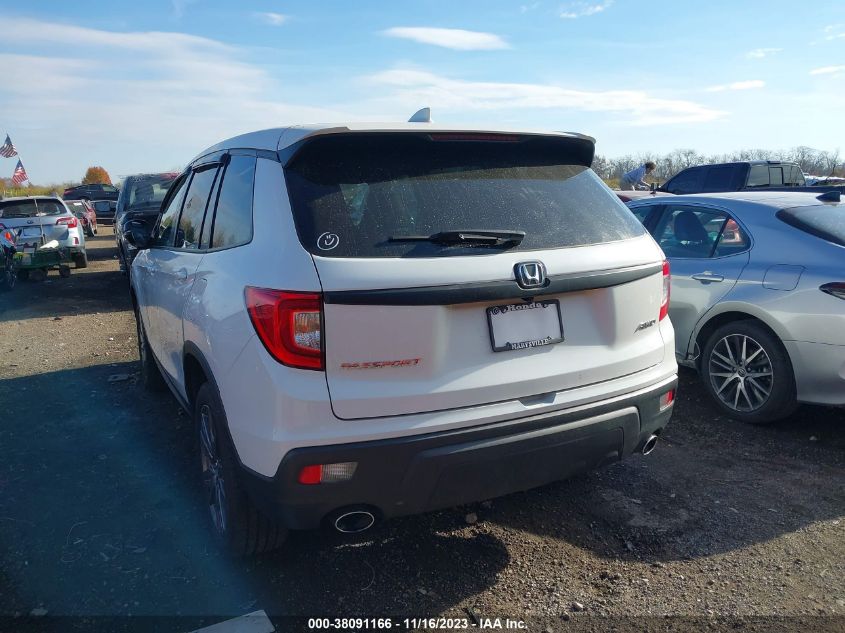 VIN 5FNYF8H50LB018648 2020 HONDA PASSPORT EXL