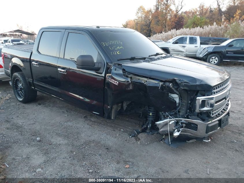 2018 FORD F-150 XLT - 1FTEW1E54JFD98875