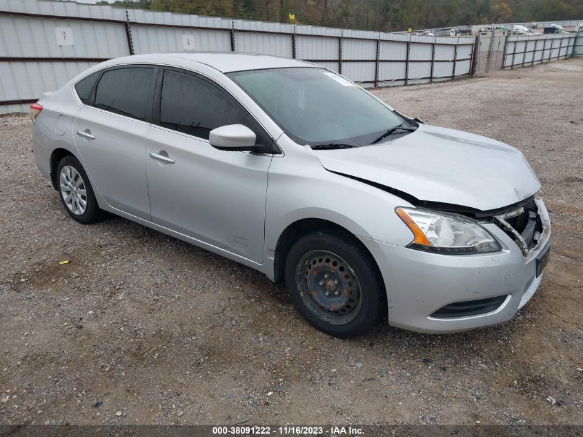 2013 NISSAN SENTRA S/SV/SR/SL - 3N1AB7AP5DL786778