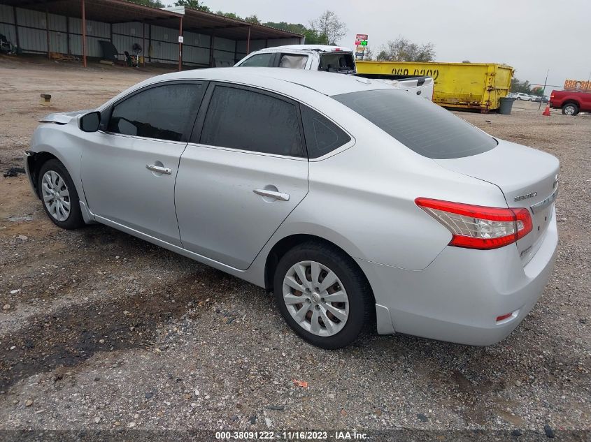 2013 NISSAN SENTRA S/SV/SR/SL - 3N1AB7AP5DL786778