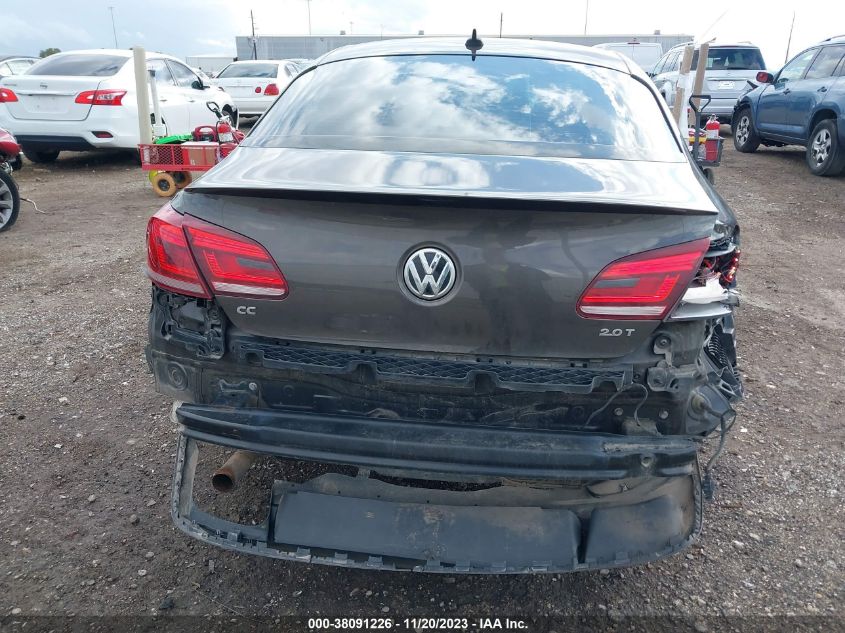 2015 VOLKSWAGEN CC 2.0T R-LINE - WVWBP7ANXFE828771