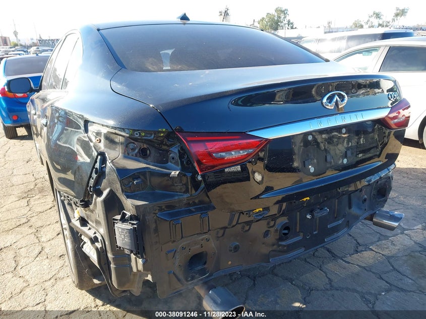 VIN JN1EV7BP4MM701488 2021 INFINITI Q50 3.0T LUXE