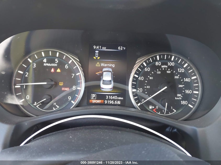 VIN JN1EV7BP4MM701488 2021 INFINITI Q50 3.0T LUXE
