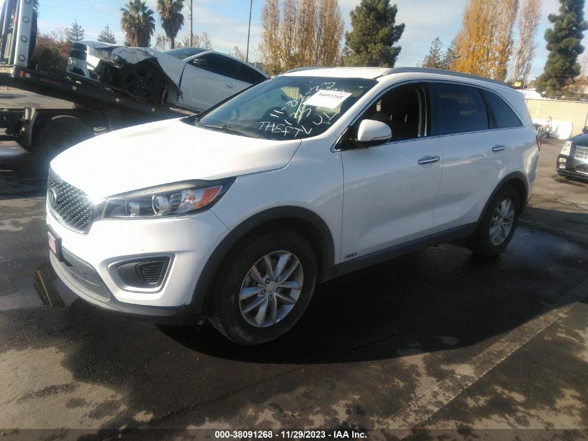 2016 KIA SORENTO 2.4L LX - 5XYPGDA35GG158073