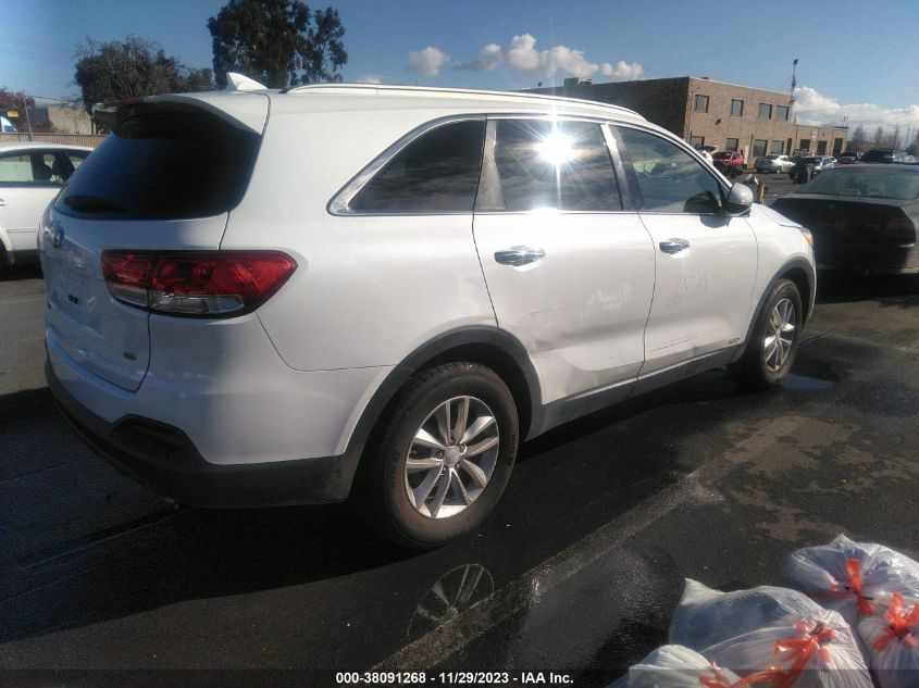 2016 KIA SORENTO 2.4L LX - 5XYPGDA35GG158073