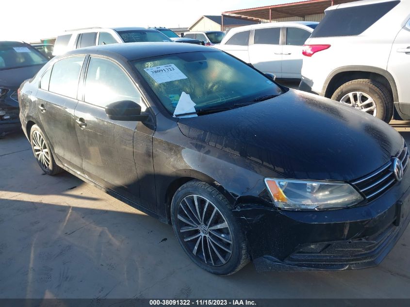 2016 VOLKSWAGEN JETTA SPORT - 3VWD17AJ2GM336140